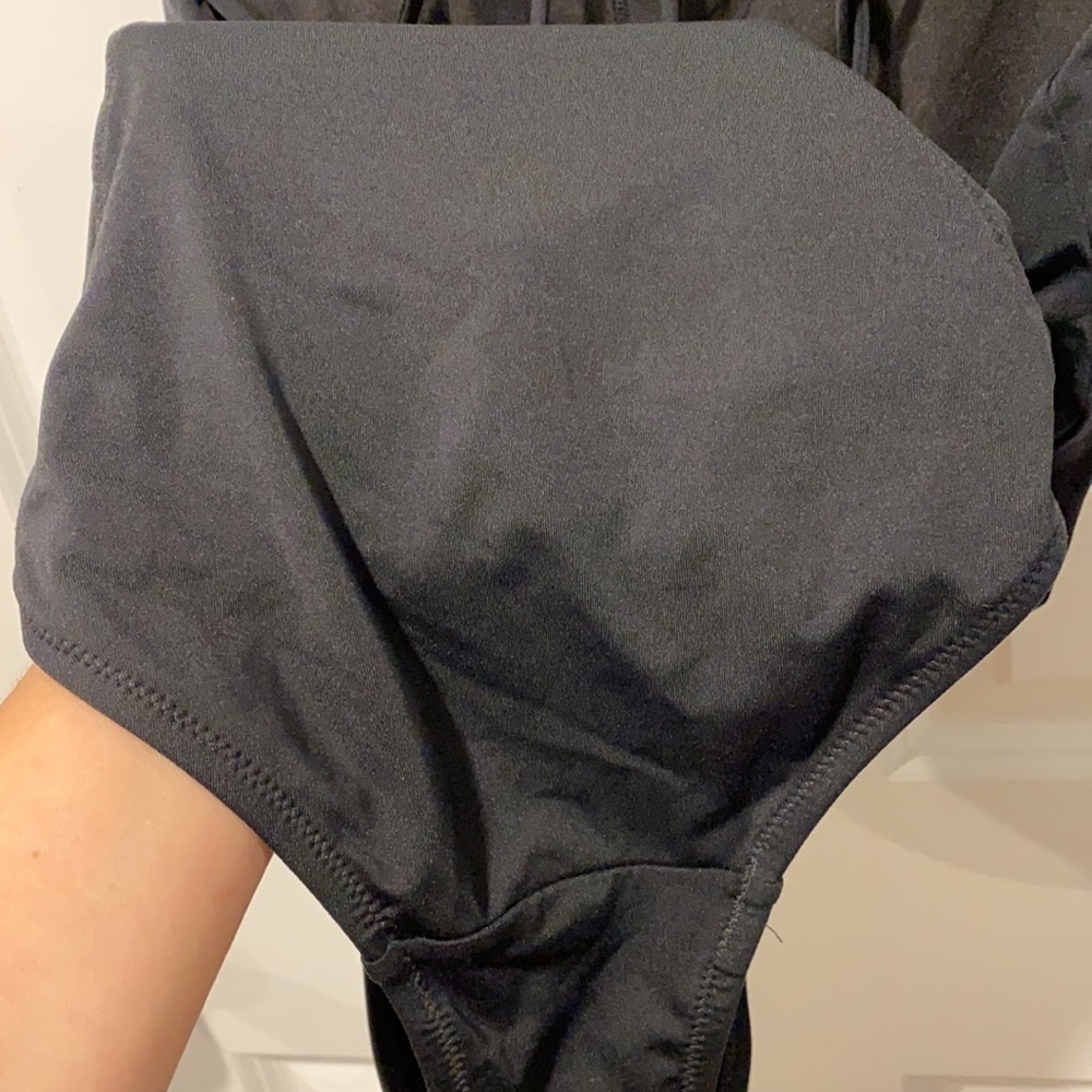 Althleta Black Strappy Back One Piece EUC - Picture 9 of 12